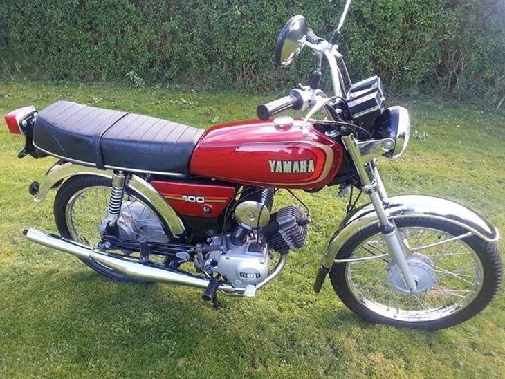  Yamaha  YB 100 Deluxe  yamaha  4g 1984 Dejlig lille 