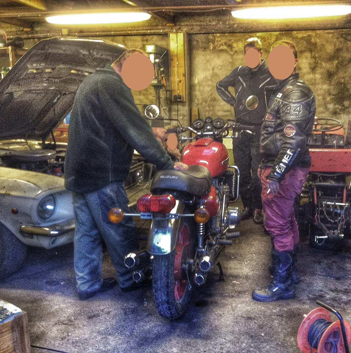 Suzuki GT 750 B - de første gang den blev vist frem. billede 3