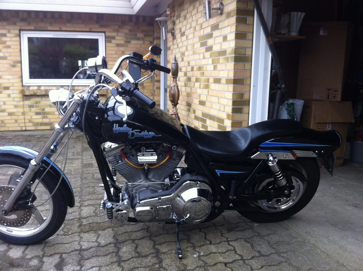 Harley Davidson FXLR Low Rider Custom. billede 2