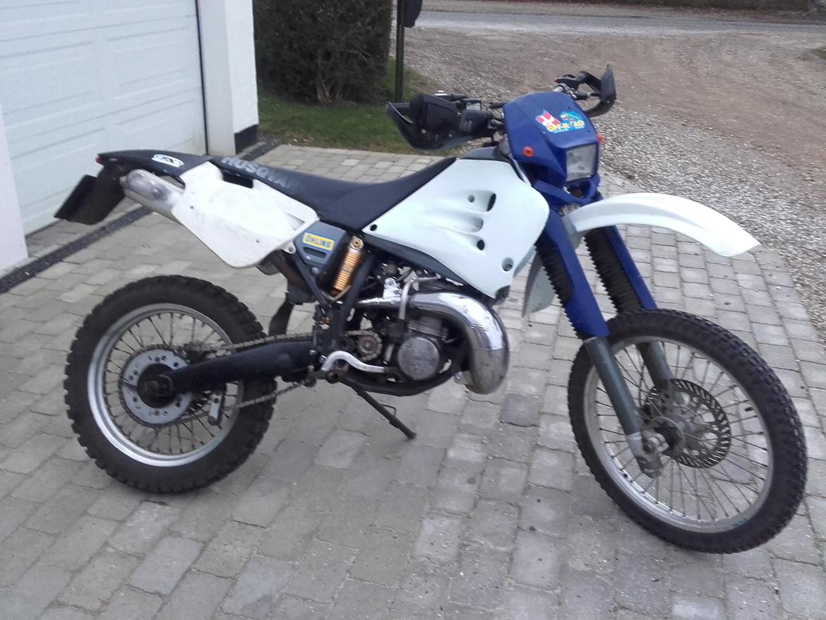 Husqvarna wr360 solgt:( - nu med hvide skjolde, klar til org stafferinger billede 1