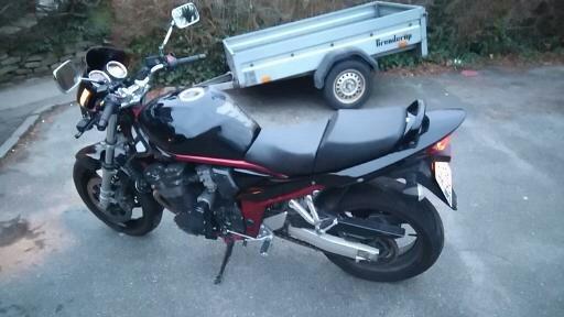 Suzuki gsf 1200 Bandit N - PUIG hugger og forskærm forlænger billede 12