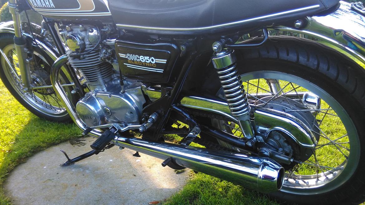 Yamaha xs 650 billede 9