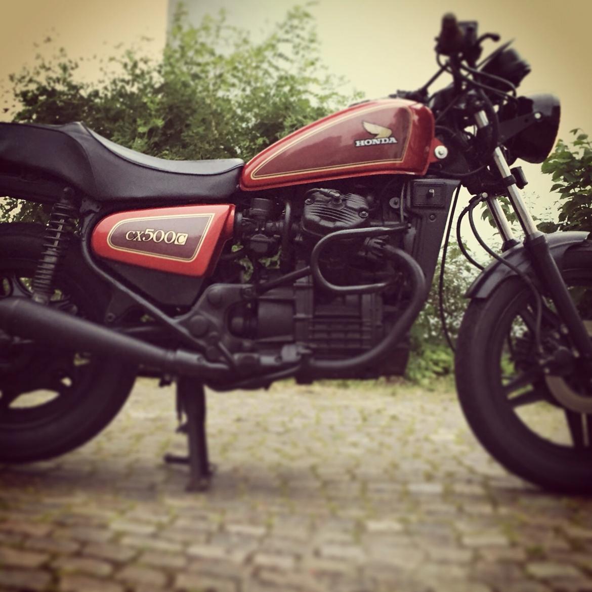 Honda CX 500 custom billede 1