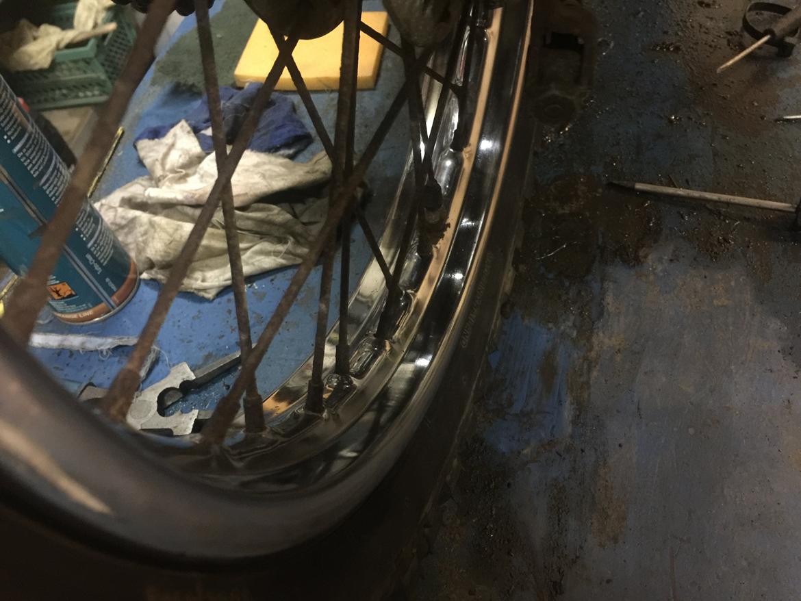 Honda ANF Innova 125 - kun renset med bremse rens billede 41