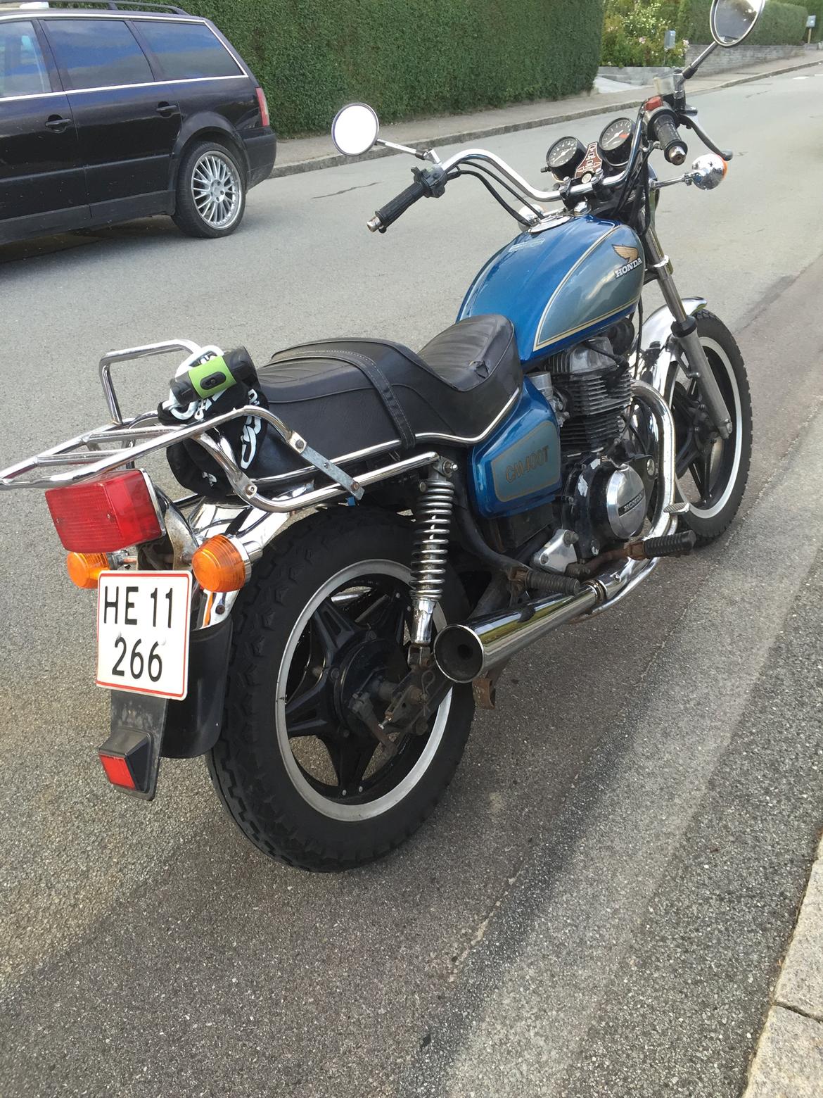 Honda CM400T - Lige hentet hjem fra tidligere ejer. billede 11