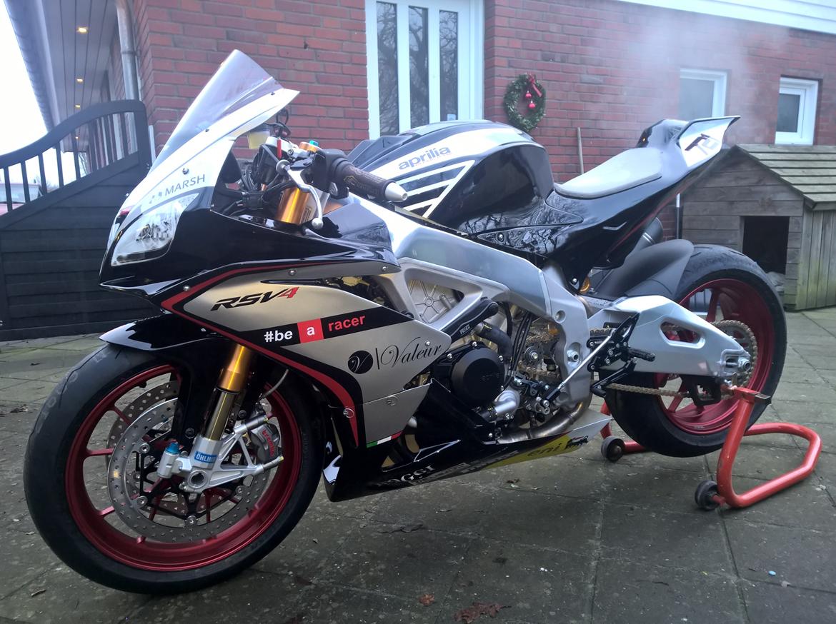 Aprilia RSV4RR Racepack SOLGT (Bane cykel) billede 7