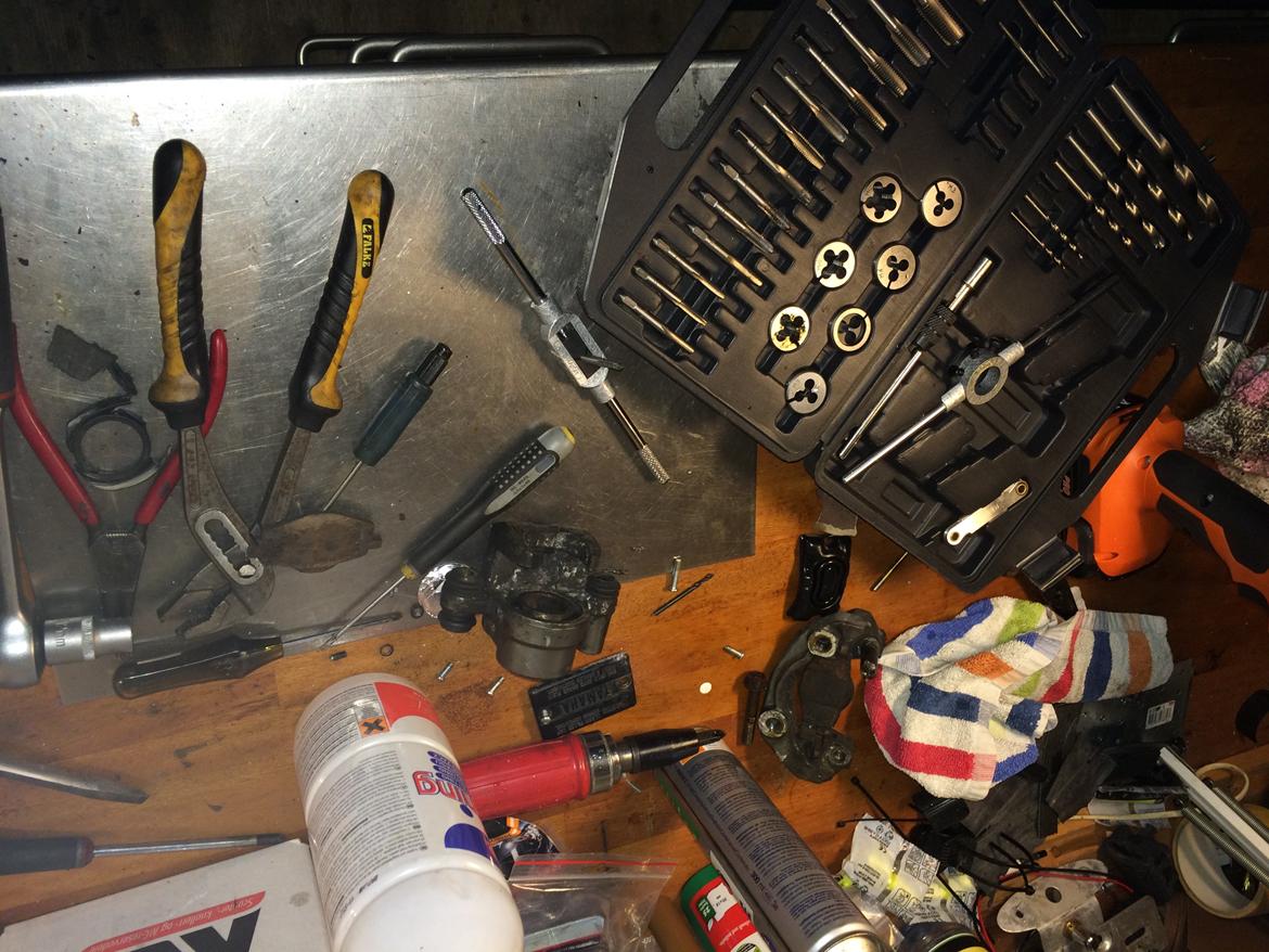 Yamaha XT 350 - SOLGT billede 14