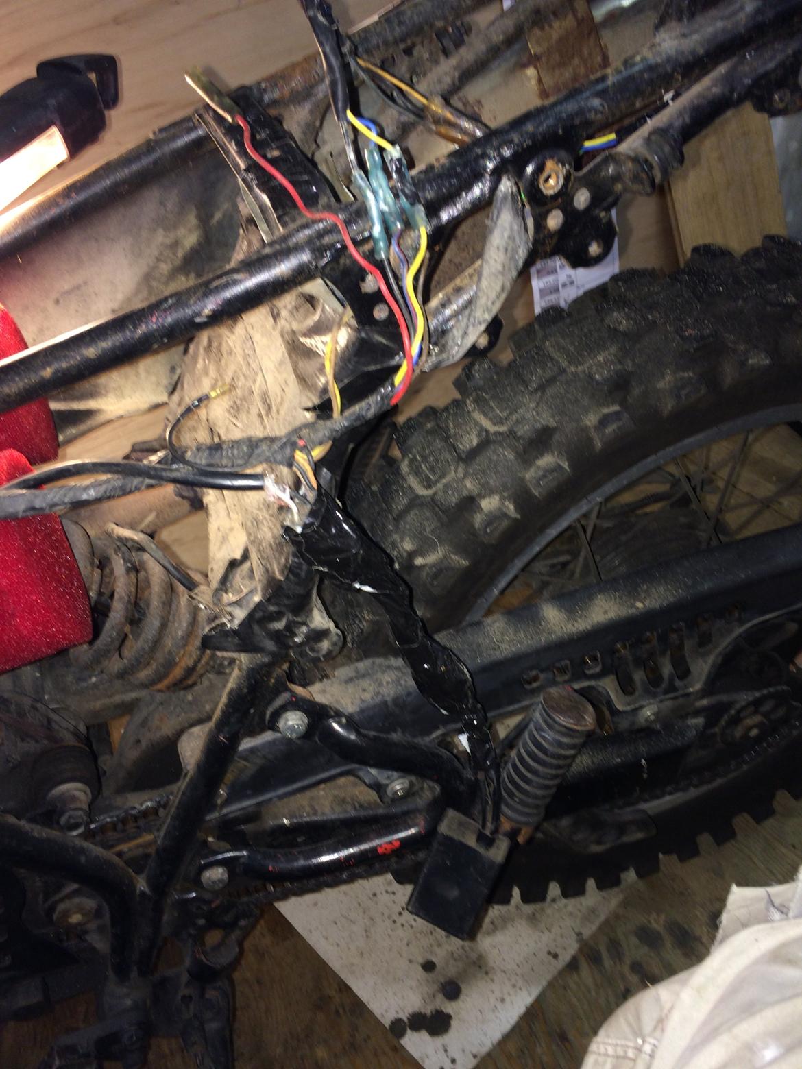 Yamaha XT 350 - SOLGT billede 17