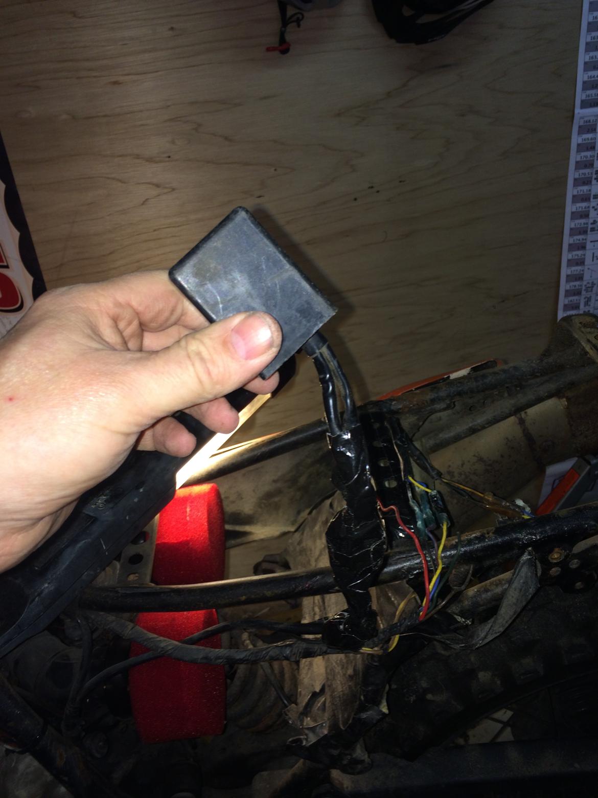 Yamaha XT 350 - SOLGT billede 18