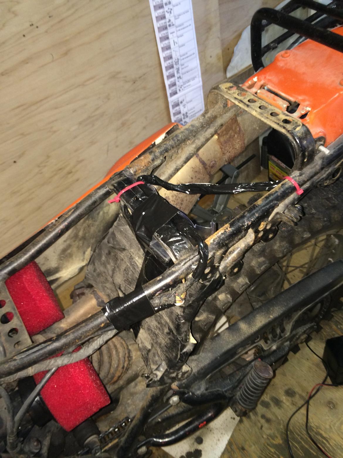 Yamaha XT 350 - SOLGT billede 20