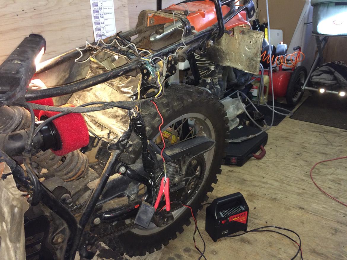 Yamaha XT 350 - SOLGT billede 19