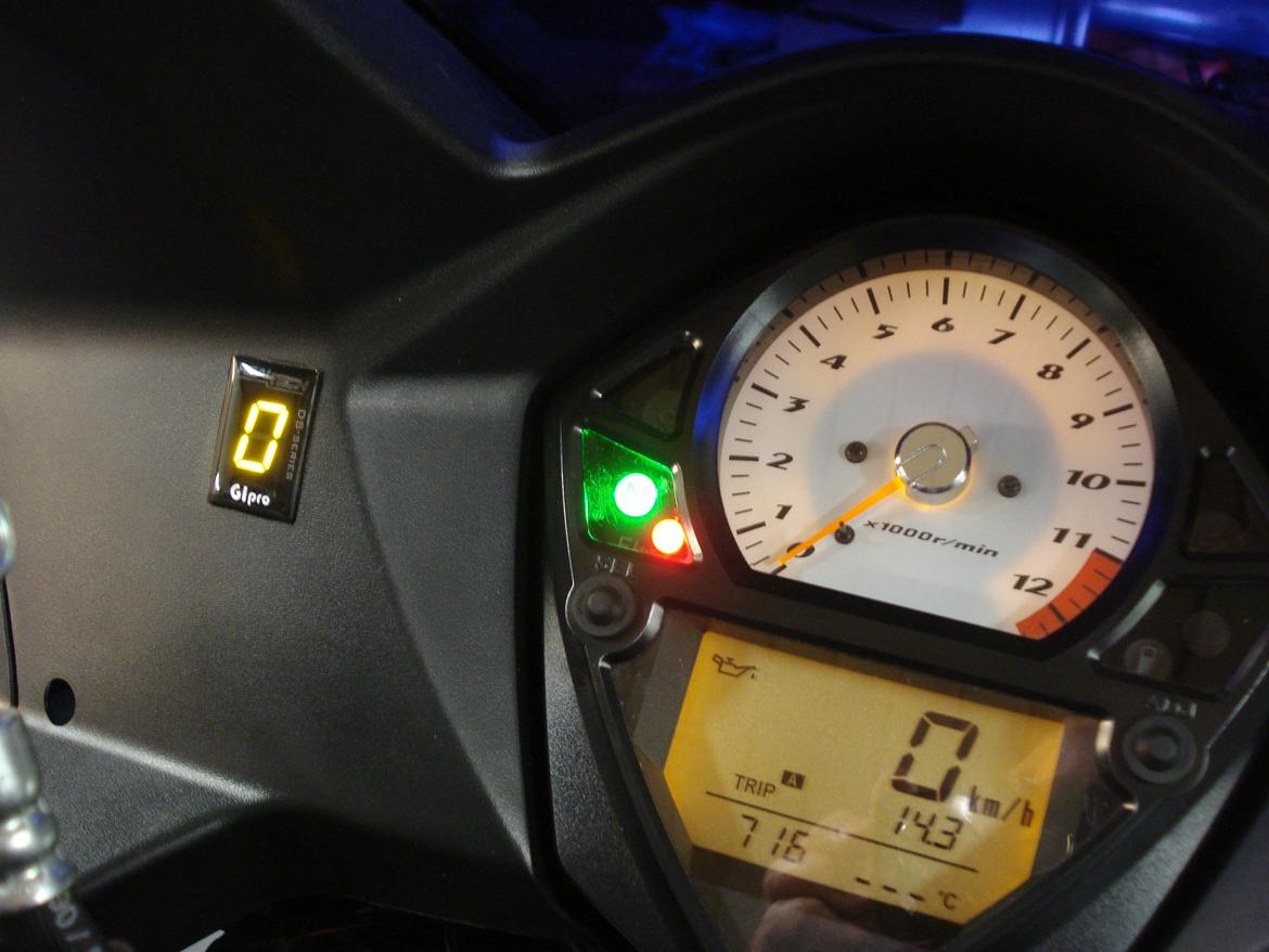 Suzuki SV1000S "BUMLE" - Glpro DS  gear indicator billede 16