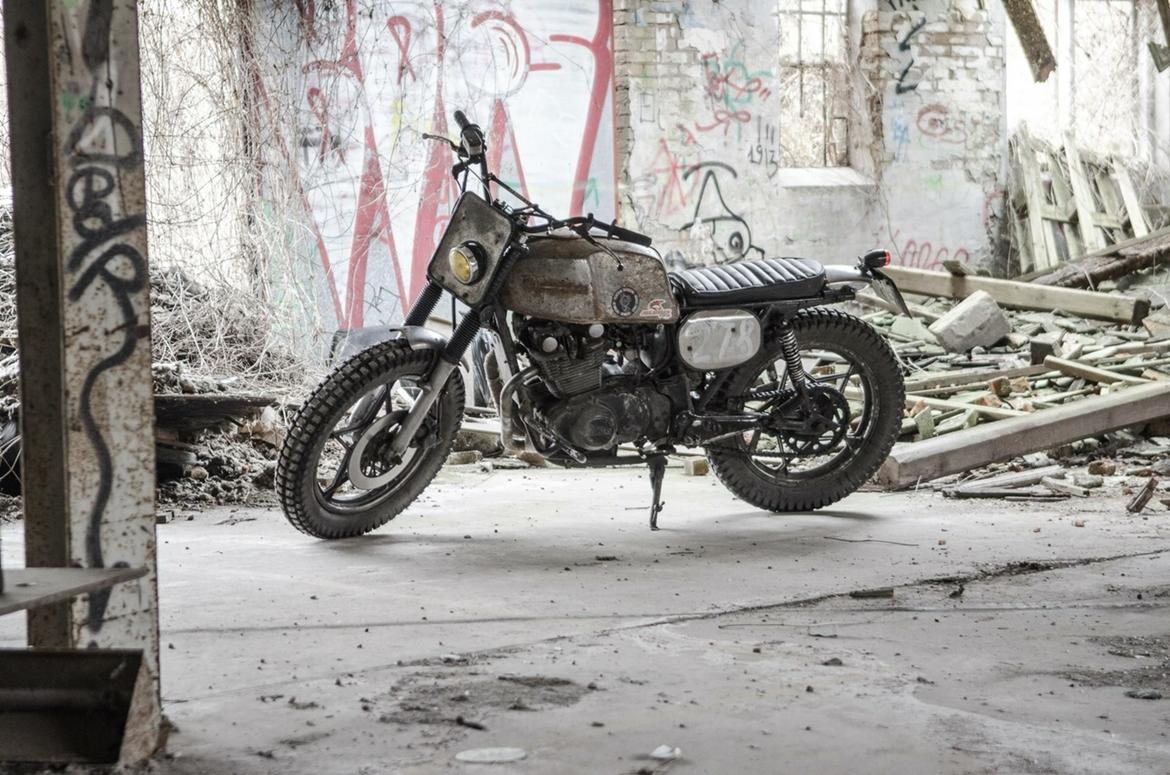 Suzuki GS 450 Scrambler billede 6