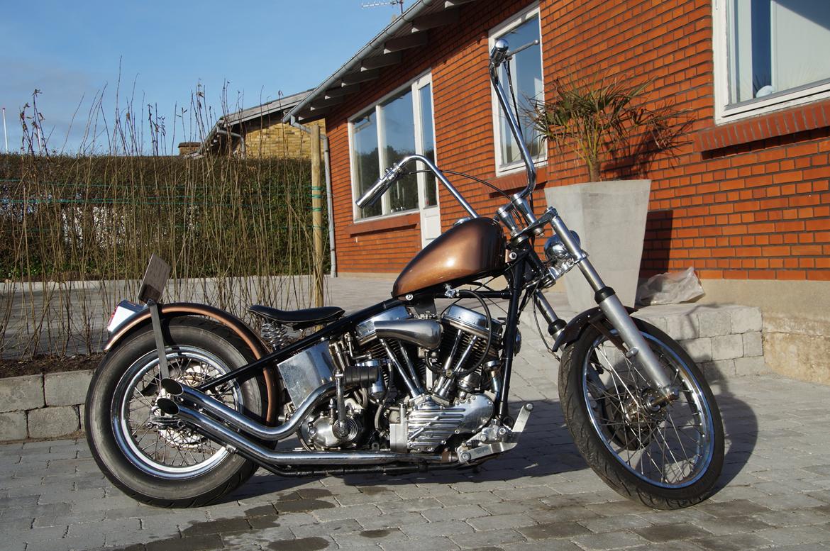 Harley Davidson Panhead billede 1