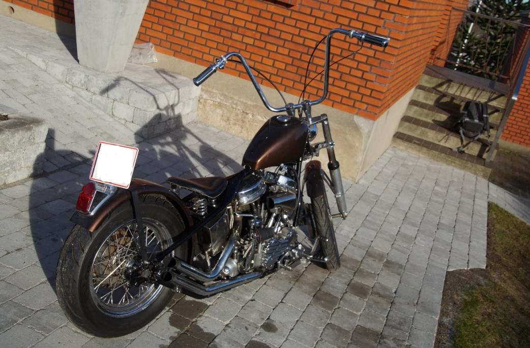 Harley Davidson Panhead billede 2