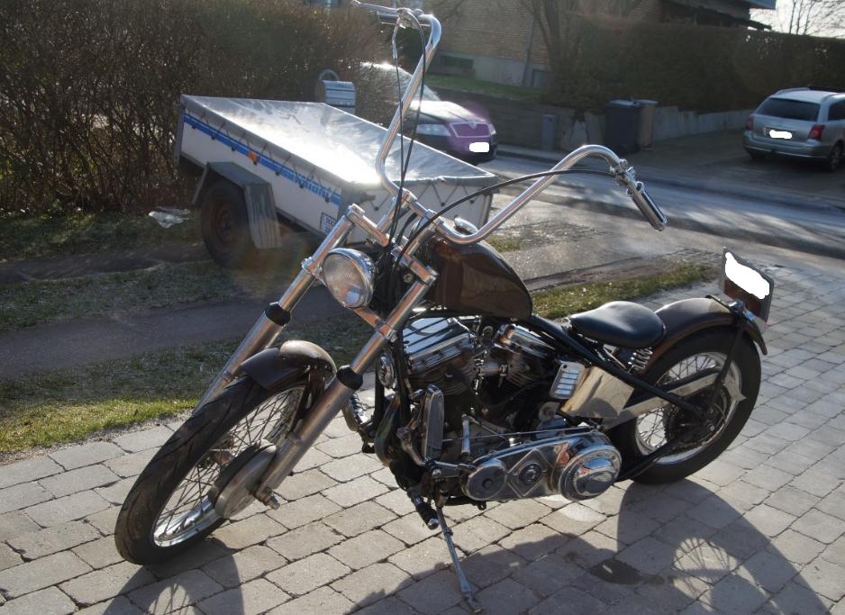 Harley Davidson Panhead billede 3