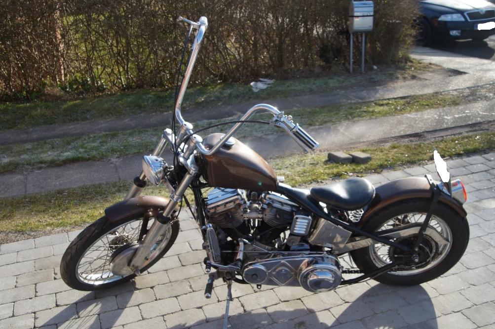 Harley Davidson Panhead billede 4