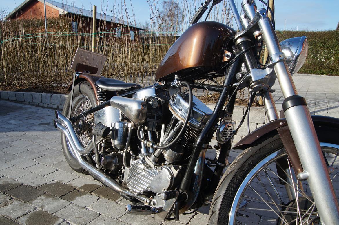 Harley Davidson Panhead billede 5