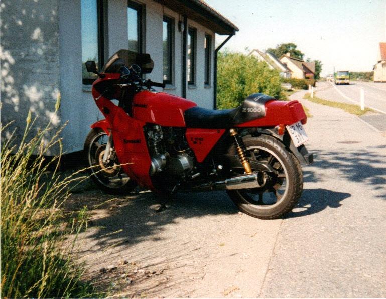 Kawasaki Z 1000 MK II - Billede fra 1995 da jeg havde den første gang billede 1