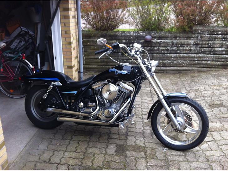 Harley Davidson FXLR Low Rider Custom. billede 1