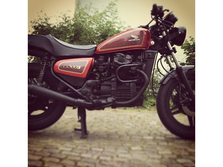 Honda CX 500 custom billede 0