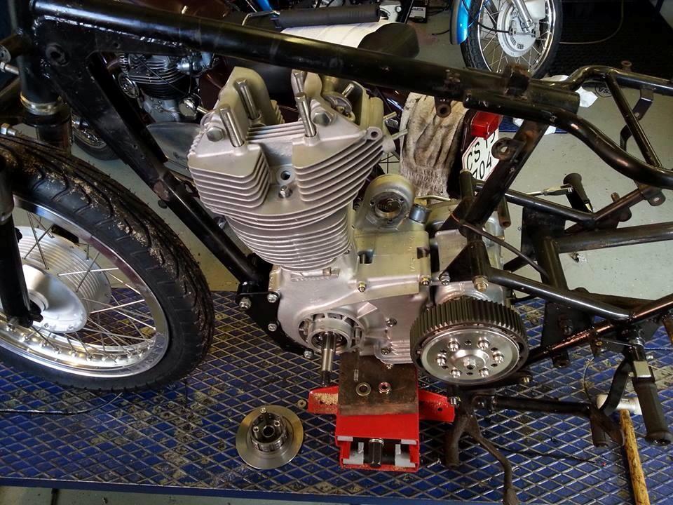 Royal Enfield Fury 612cc "bighead"  (for sale) billede 10