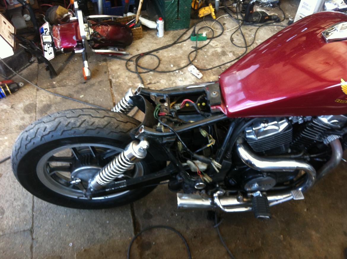 Honda VT500 Costum Bobber billede 22