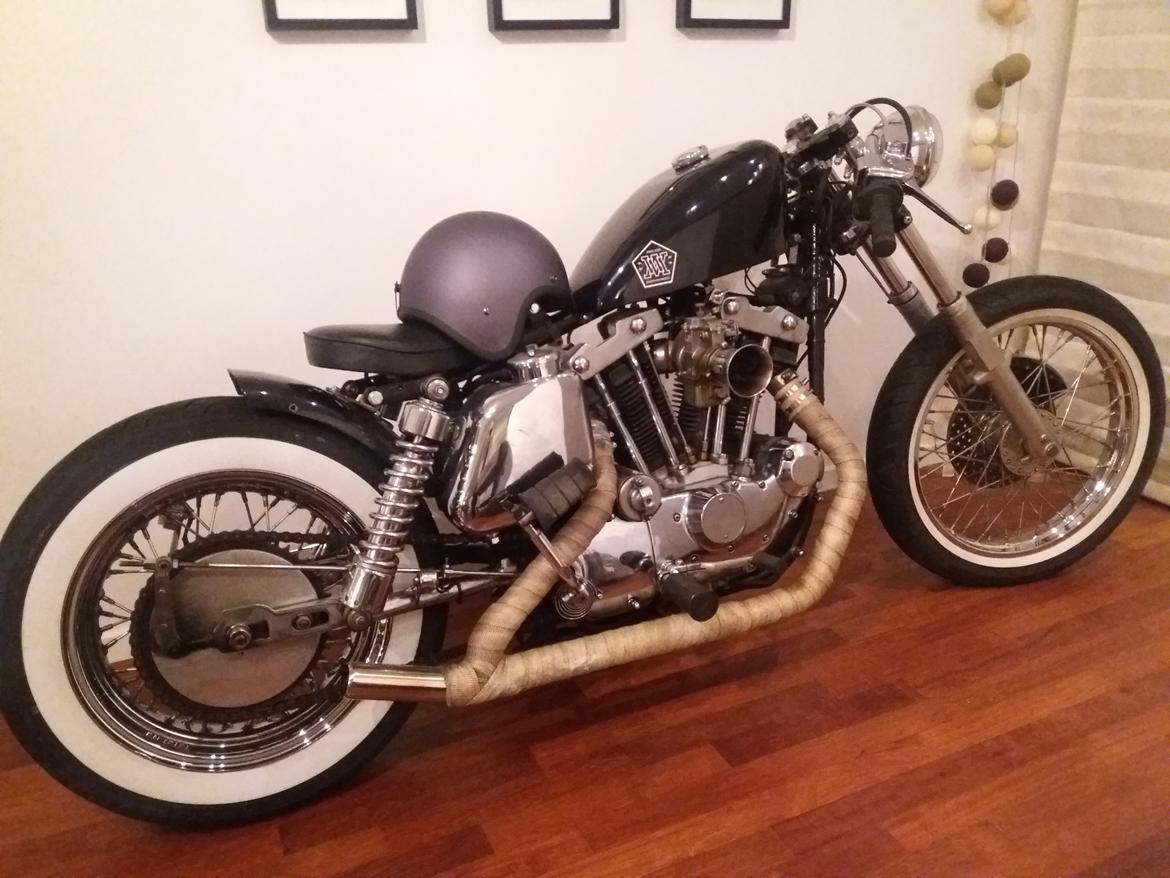 Harley Davidson Sportster 1000cc (Ironhead) (SOLGT) - vinter opbevaring  billede 15