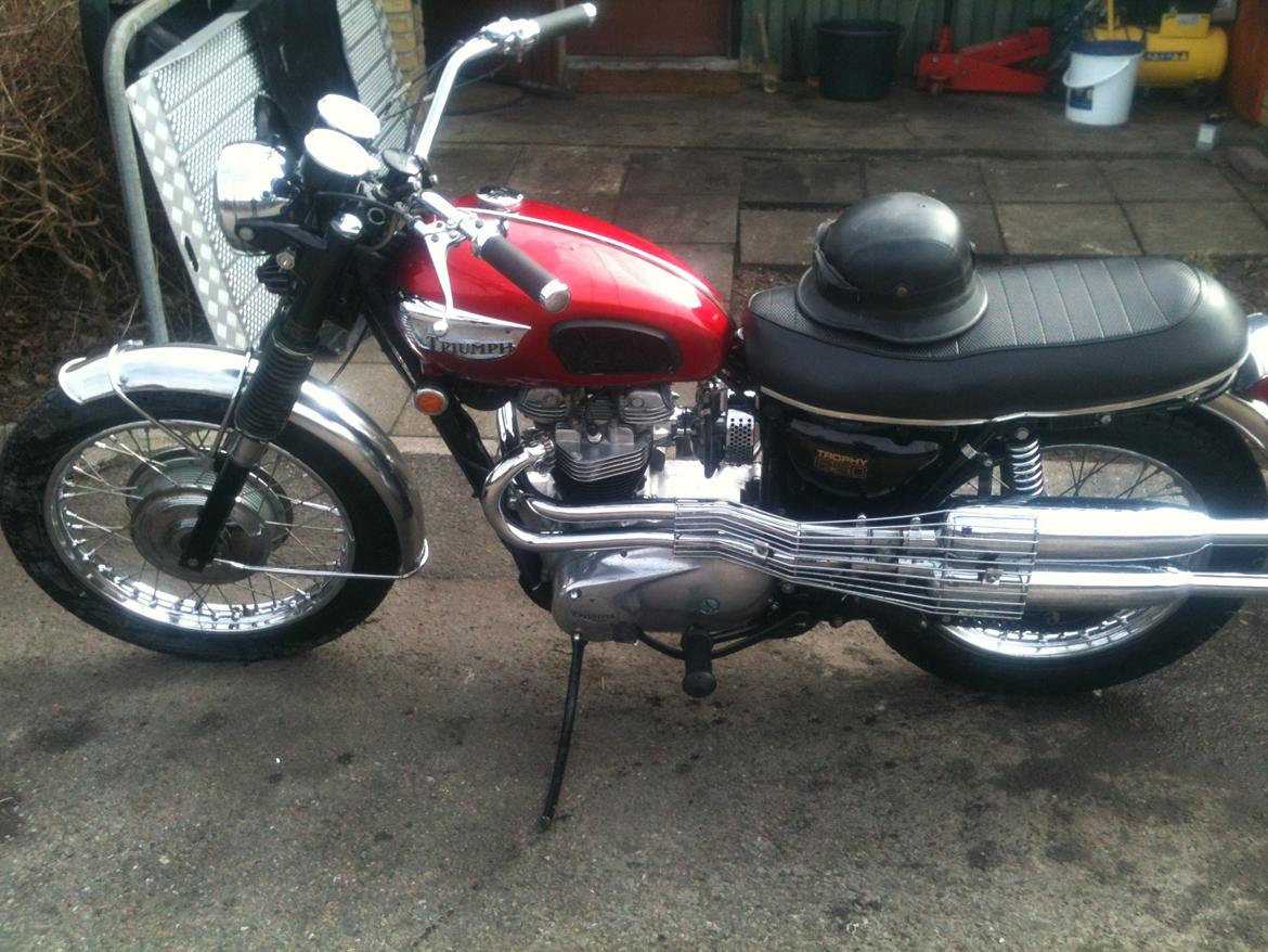 Triumph Tr6c/ Trophy 650. billede 5