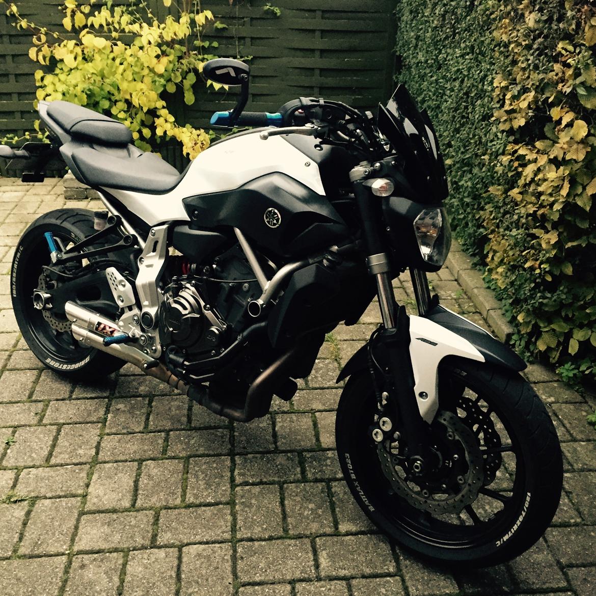 Yamaha MT 07 billede 9