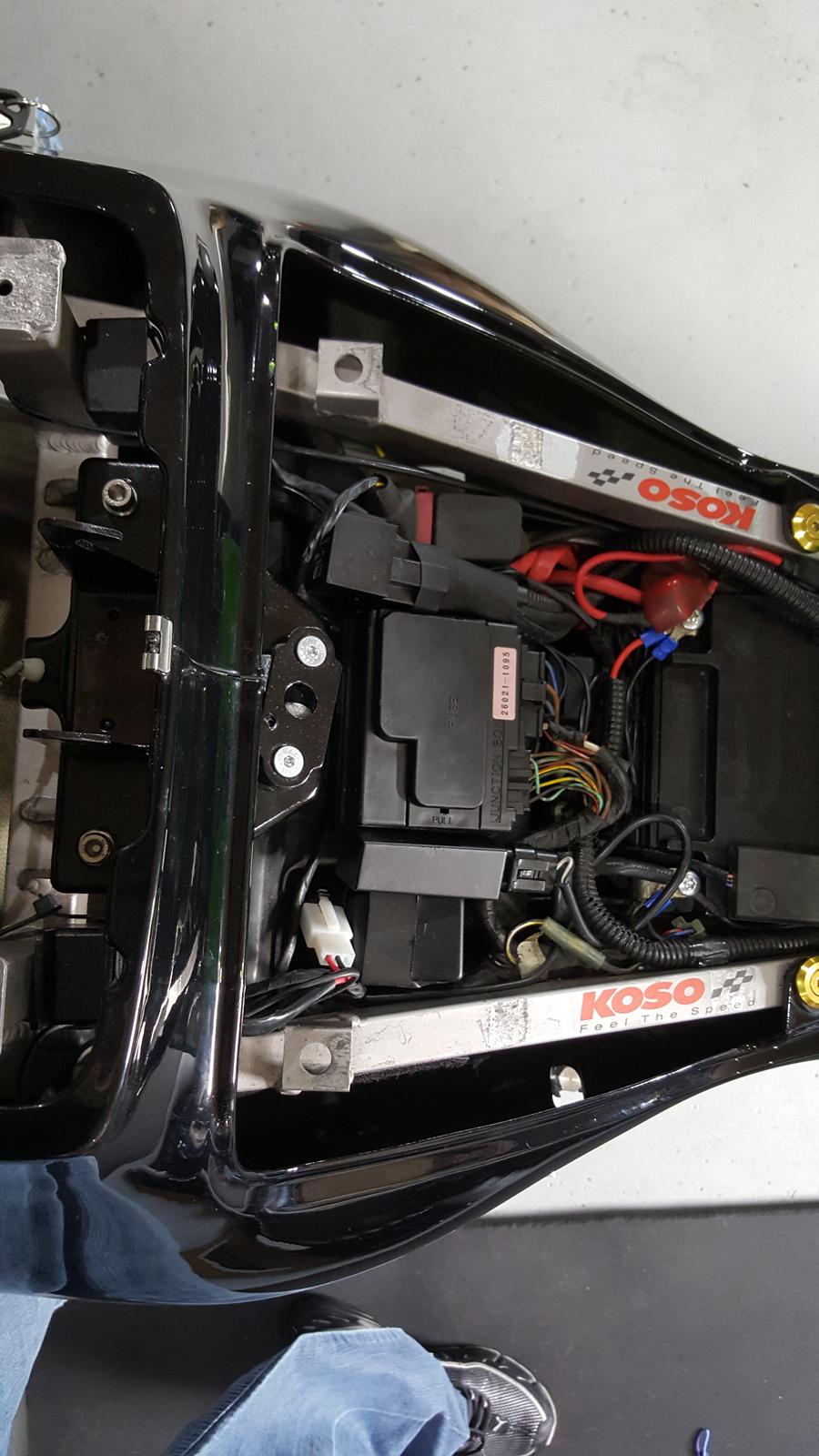 Kawasaki ZX7R (SOLGT) - Automatisk alarm. billede 24