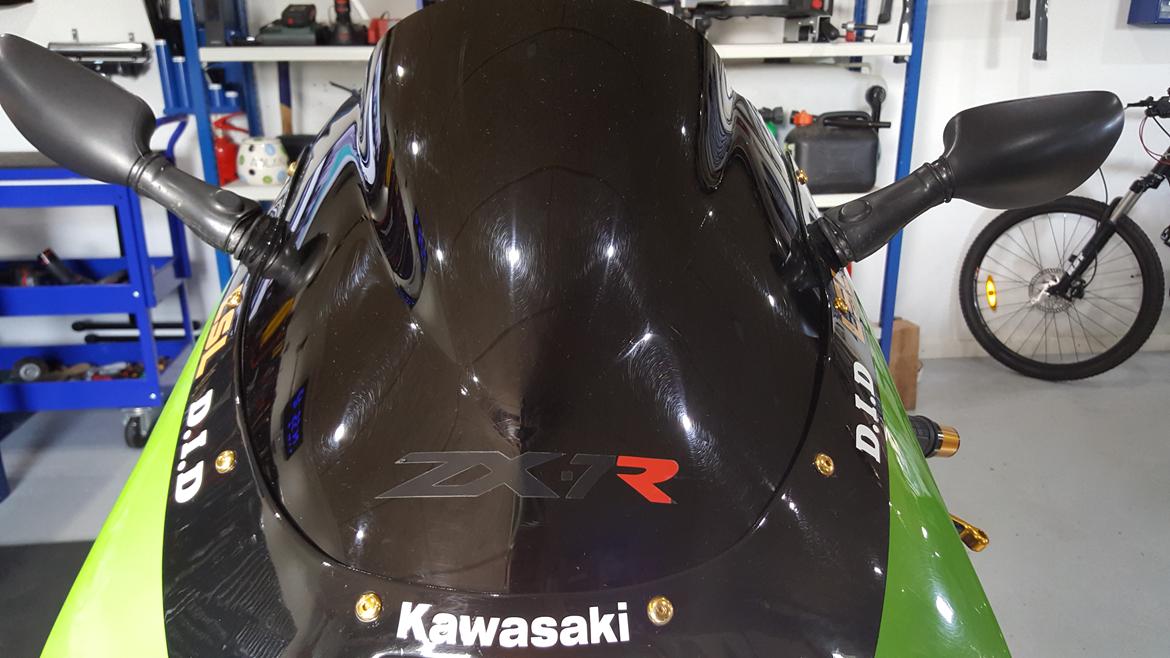 Kawasaki ZX7R (SOLGT) - Double Bubble Vindskærm billede 26