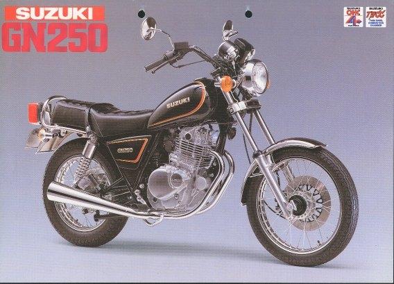 Suzuki GN 250  "THE BOSS"  BOBBER - udgangspunkt billede 6