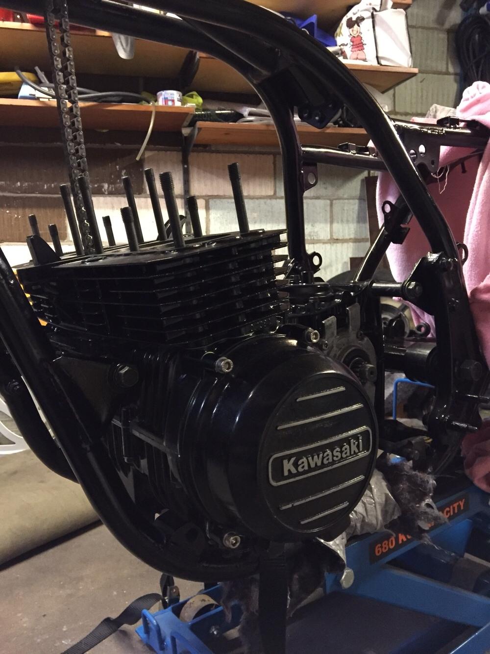 Kawasaki KZ750 E billede 9