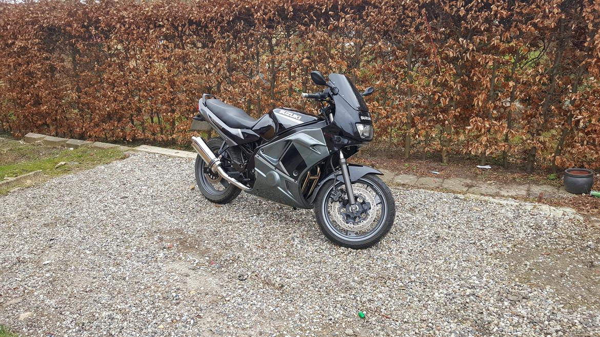 Suzuki GS 500E - ude af kælderen. klar til gaden.  billede 15