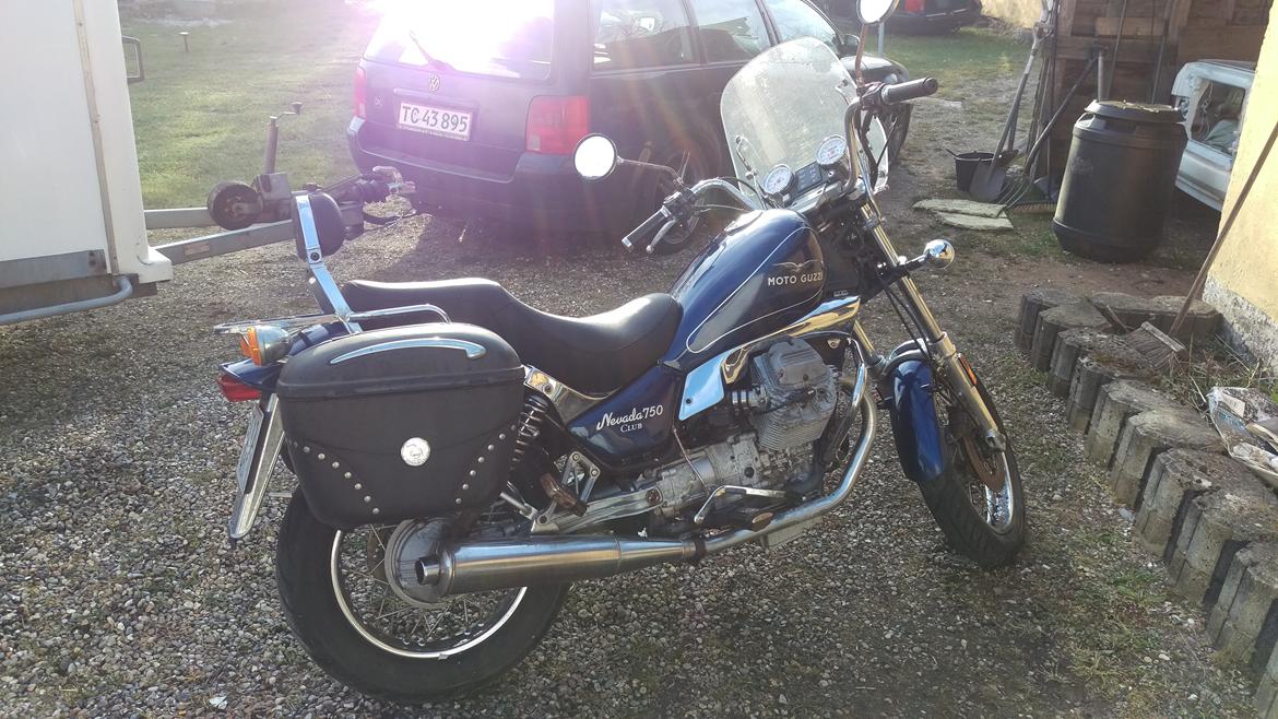 Moto Guzzi Nevada 750 club (Solgt)  billede 2