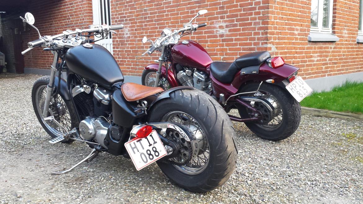 Honda shadow vt600 bobber billede 3