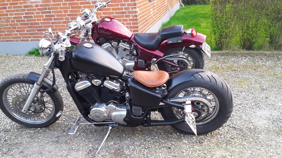 Honda shadow vt600 bobber billede 12