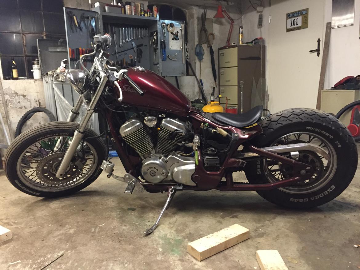 Honda VT600 C  Bobber billede 23