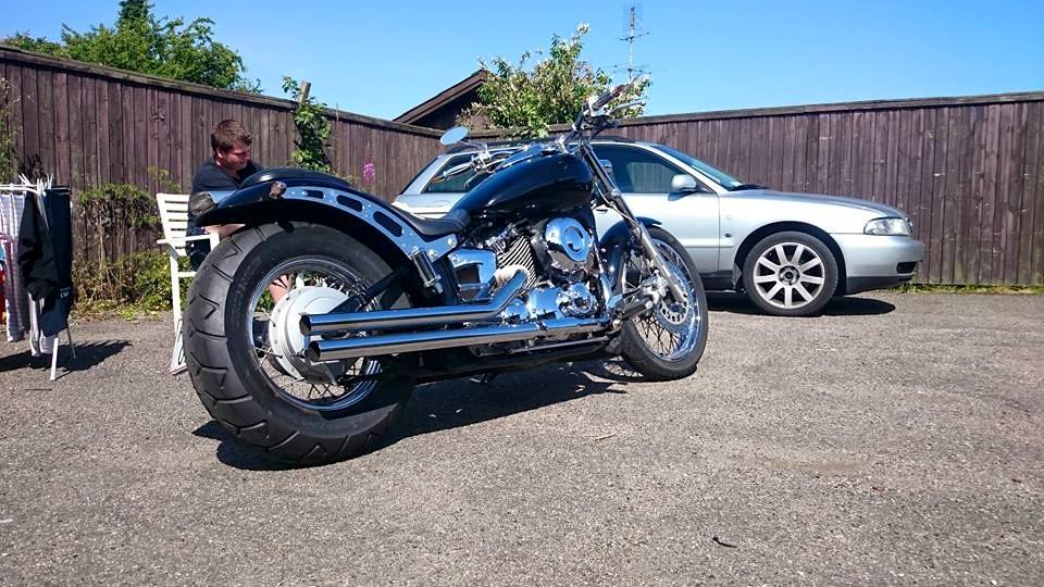 Yamaha XVS dragstar billede 2
