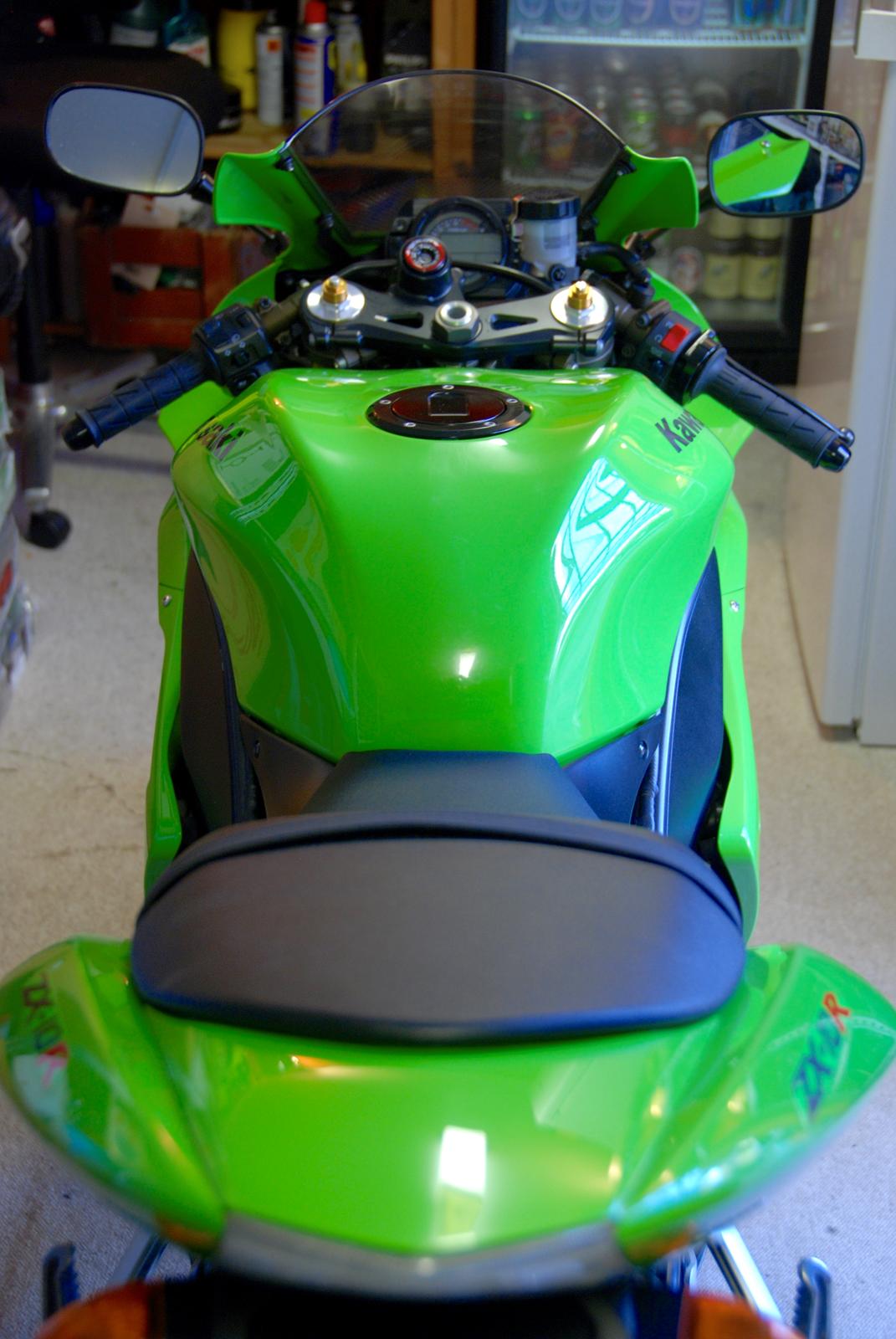 Kawasaki ZX10R - Her sidder man godt... billede 10