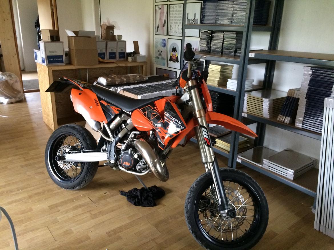 KTM 125 EXC - Motard billede 2