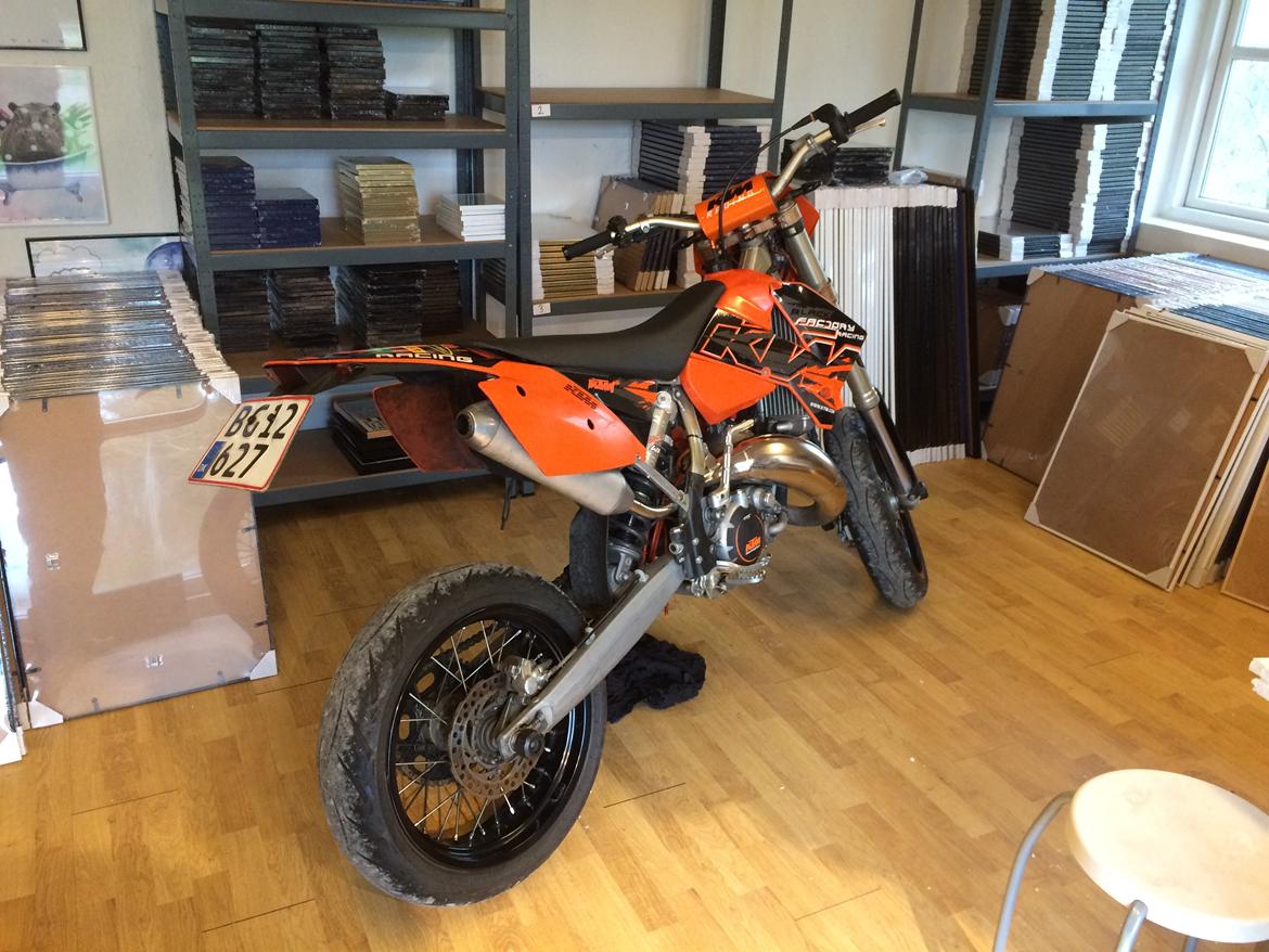 KTM 125 EXC - Motard billede 3