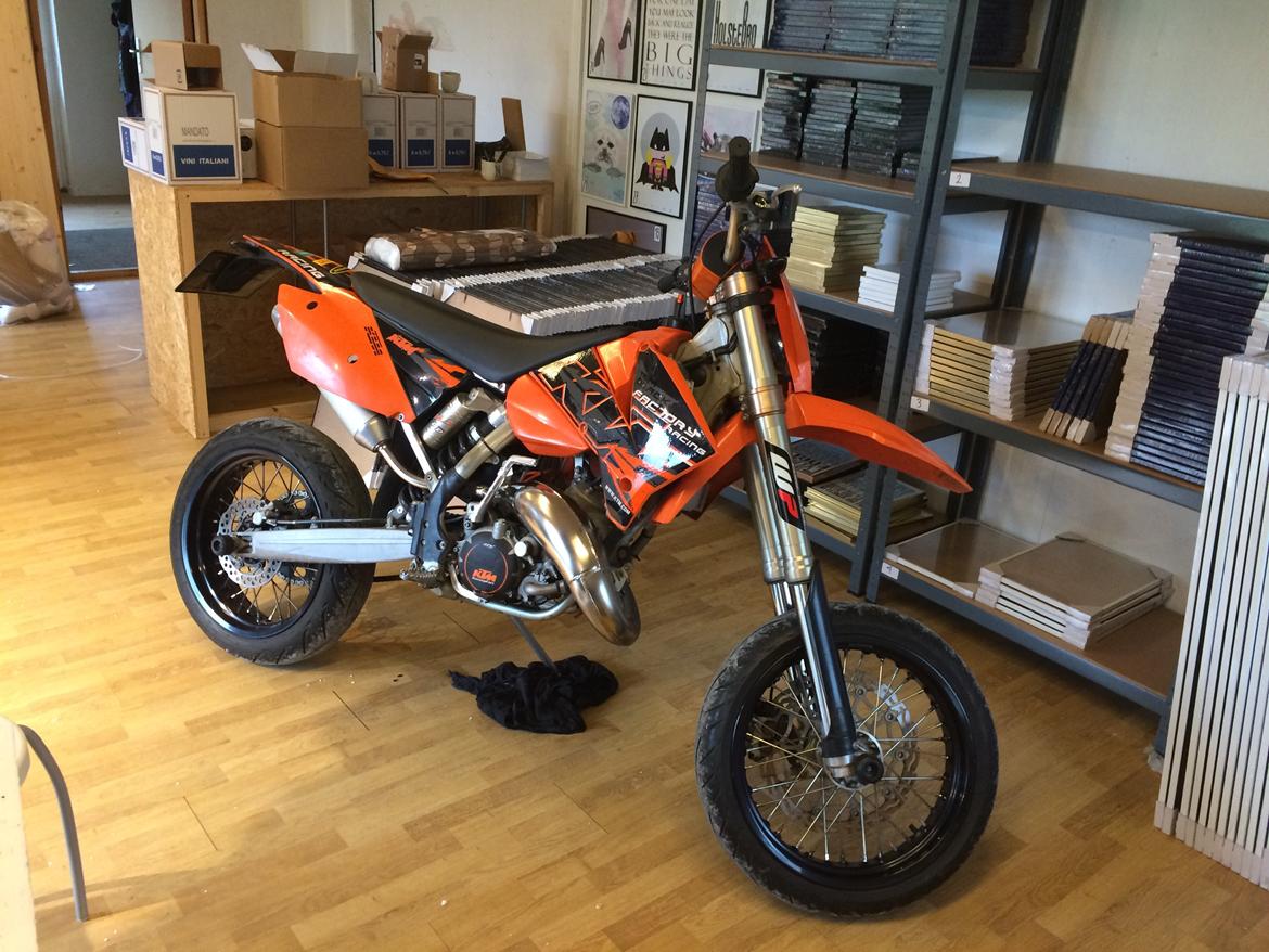 KTM 125 EXC - Motard billede 5