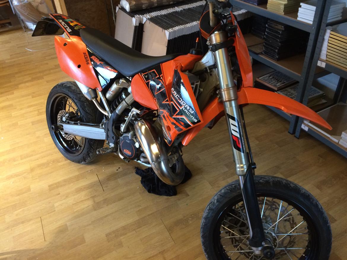 KTM 125 EXC - Motard billede 4