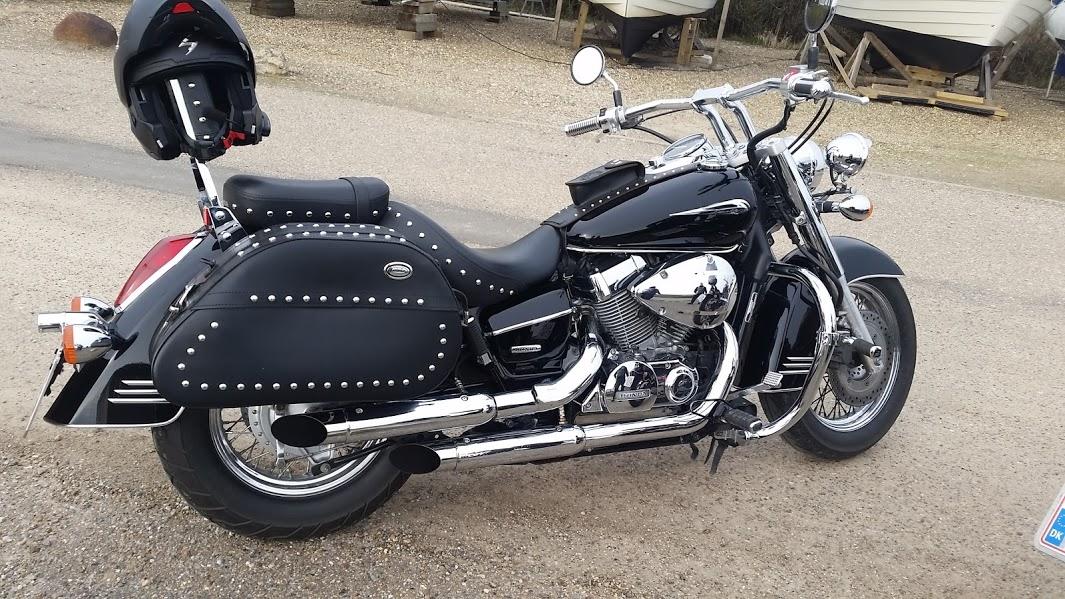 Honda Shadow vt 750 c4 billede 9