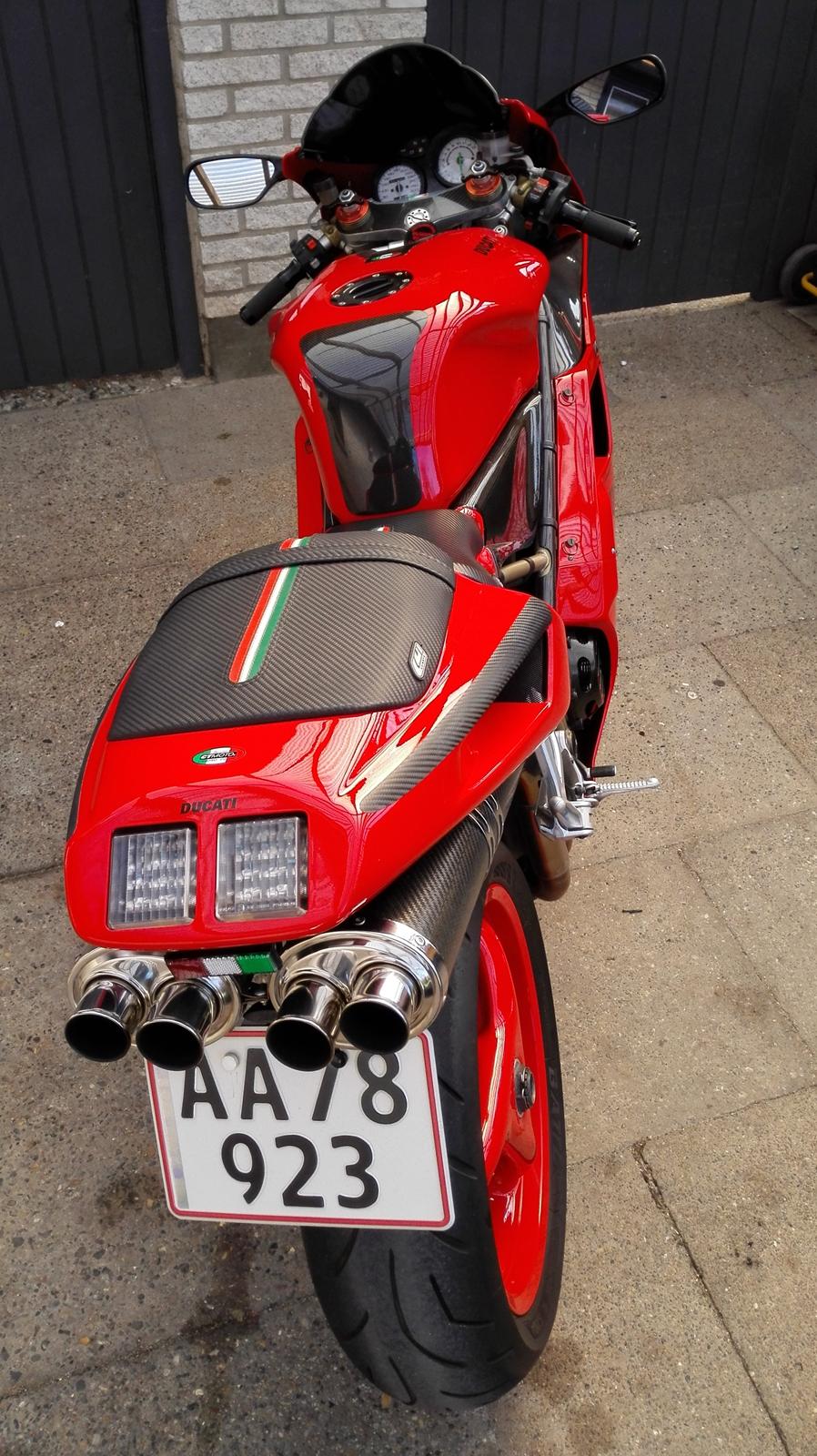 Ducati 916 Biposto / SOLGT billede 6