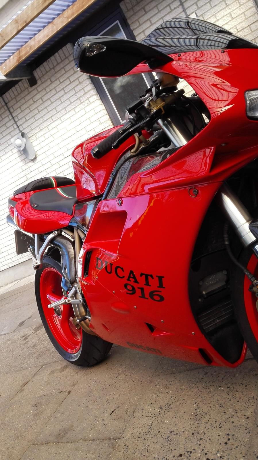 Ducati 916 Biposto / SOLGT billede 4
