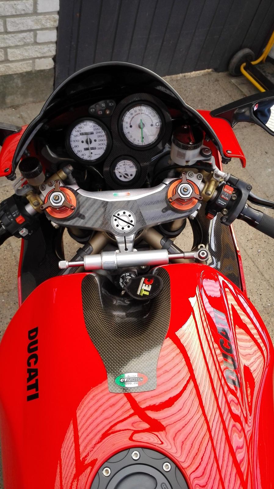 Ducati 916 Biposto / SOLGT billede 8