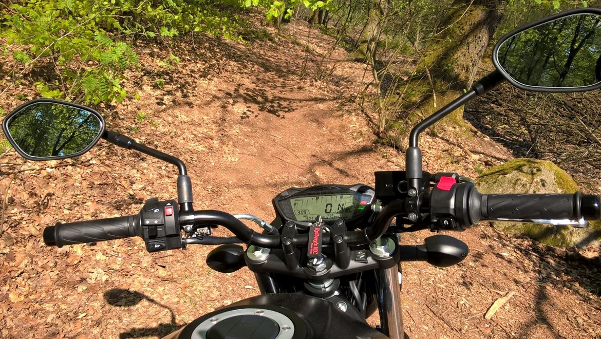 Suzuki SV 650 - Ren digital display billede 4